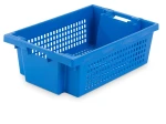 Pojemnik plastikowy ażurowy 600x400x200 mm