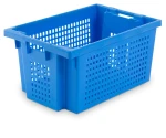 Pojemnik plastikowy ażurowy 600x400x300 mm