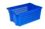 Pojemnik plastikowy ażurowy 600x400x270 mm